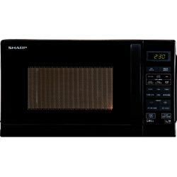 Sharp R662KM Compact Touch Control Microwave with Grill in Black